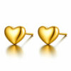 Heart Of Repentance Earrings, in Gold and Silver