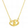Pure in Heart necklace - display 1 Blessed are the Pure in Heart Necklace in Gold