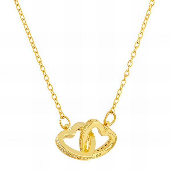 Pure in Heart necklace - display 1 Blessed are the Pure in Heart Necklace in Gold