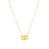Pure in Heart necklace - display 2 Blessed are the Pure in Heart Necklace in Gold