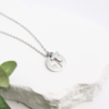 He is My Refuge Cross Cutout  Necklace 18k Gold with 2" Extender