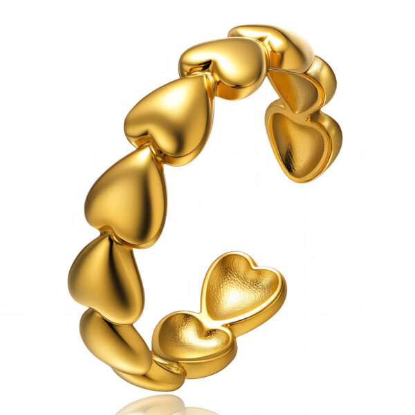 Heart of Repentance display 1 Heart Of Repentance Adjustable Ring Gold