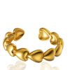 Untitled design - 1 Heart Of Repentance Adjustable Ring Gold
