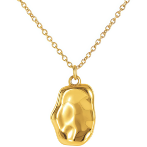 Nugget necklace The Refining Process Necklace 18k Gold
