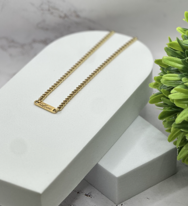 faith and love necklace 4 Faith and Love Necklace 18k Gold