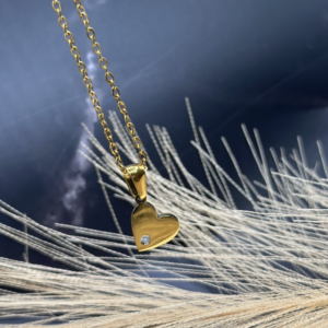 Heart of Gratitude Necklace 18k Gold