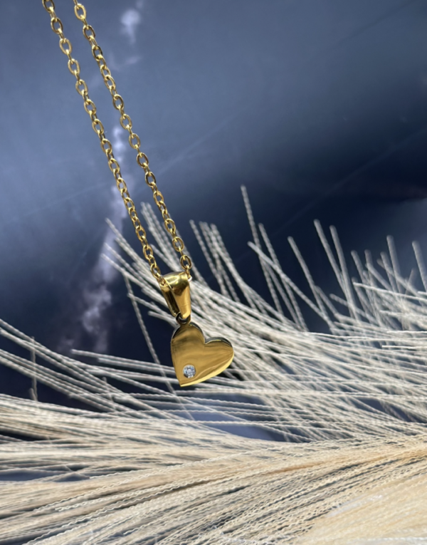 Heart of Gratitude Necklace 18k Gold