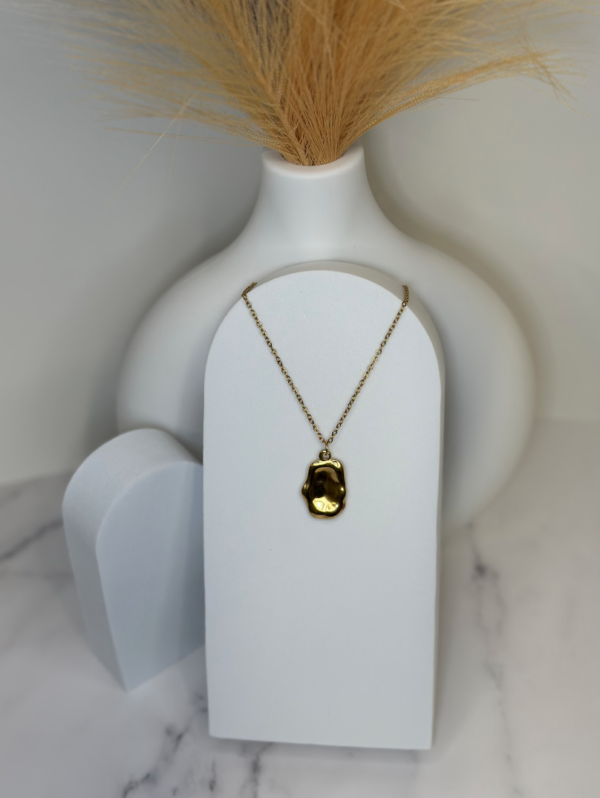 The Refining Process Necklace 18k Gold