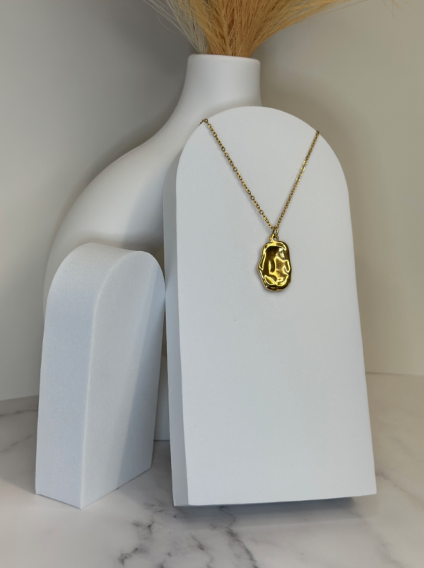The Refining Process Necklace 18k Gold