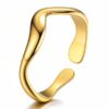 ring The Potters Clay Adjustable Ring, in Gold
