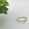 take up cross ring Take Up Your Cross Adjustable Ring 18k Gold